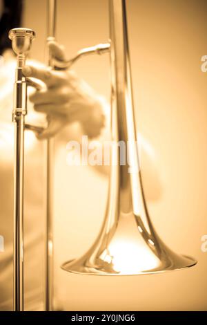 Trombone Stock Photo