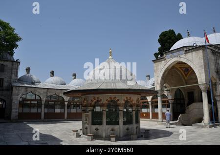 Sokollu Mehmet Pasha Mosque, Fatih, Istanbul, Turkey, Europe-Asia Stock Photo