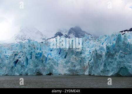 Argentinian Patagonia: the Perito Moreno Glacier near El Calafate Stock Photo