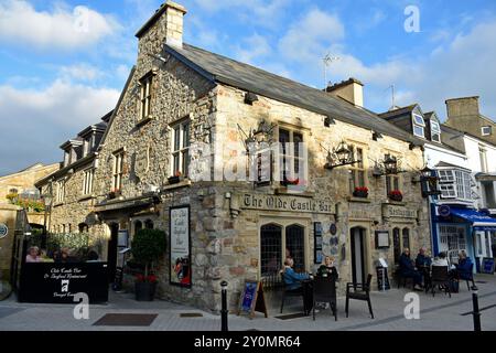 The Olde Castle Bar and Restaurant, Donegal Town, Ireland. Stock Photo