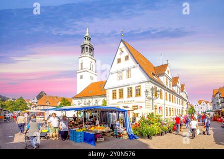 Old city of Celle, germany Stock Photo