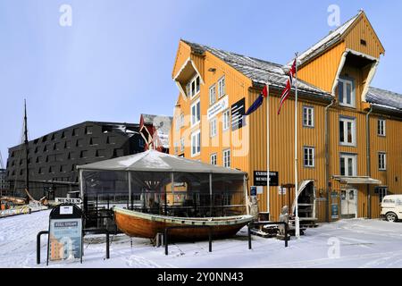 The Full Steam Museum, Tromso city, Northern Norway Stock Photo