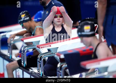 Great Britain's Ellie Challis ahead of the Women's 100m Freestyle S3 ...