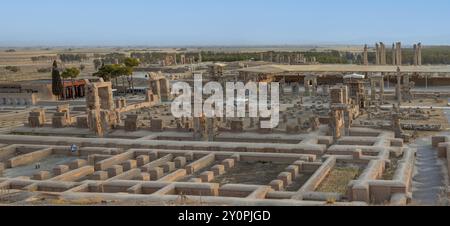 shiraz,fars province,iran,march 18 2023,view of ruins of the Persepolis Stock Photo