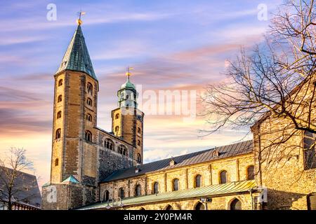 Old city of Goslar, Germany Stock Photo