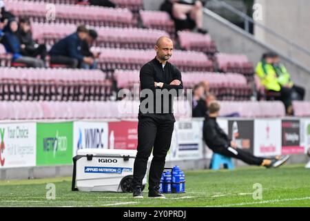 Wigan Athletic manager Shaun Maloney before the Bristol Street Motors ...