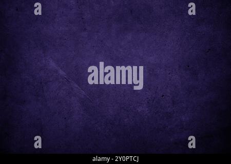 Purple textured concrete dark grunge wall background Stock Photo
