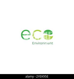 Eco logo Eco Word Mark Logo PNG Eco Logo Stock Vector