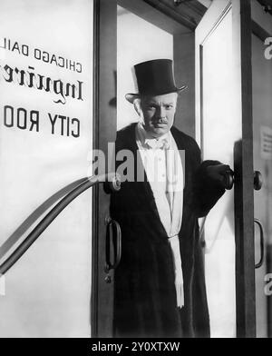 Promotional still for the 1941 film, Citizen Kane starring Orson Welles Stock Photo