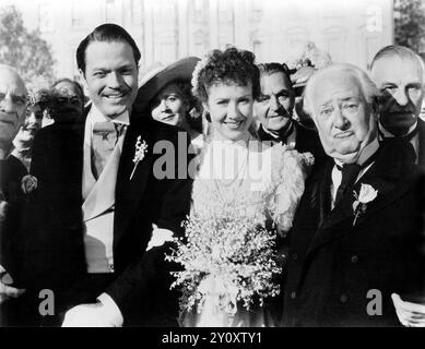 Promotional still for the 1941 film, Citizen Kane, Weddin scene, RKO Radio Pictures, still photographer Alexander Kahle Stock Photo