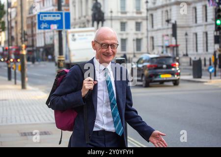 London, England, UK. 4th Sep, 2024. PAT MCFADDEN, Chancellor of the Duchy of Lancaster, is seen in Westminster. (Credit Image: © Tayfun Salci/ZUMA Press Wire) EDITORIAL USAGE ONLY! Not for Commercial USAGE! Stock Photo