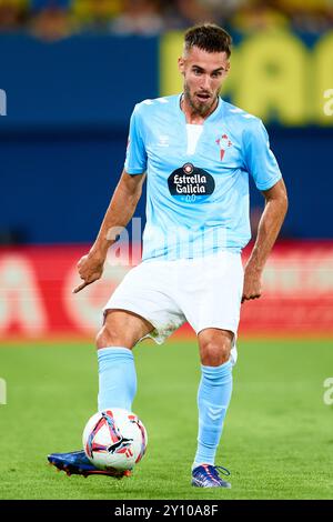 Oscar Mingueza of Celta de Vigo looks on during the Spanish Cup, Copa
