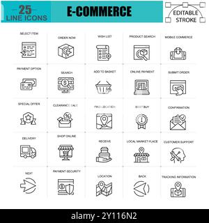 marketing and finance icon set Stock Vector