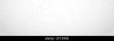 Grain background. Scratched grunge texture. White distressed wall with soft light. Grainy overlay wallpaper. Old concrete surface. Damaged retro backd Stock Vector