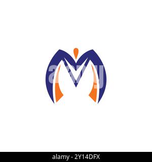 Letter M Logo Modern Design. M Initial Logo Stock Vector