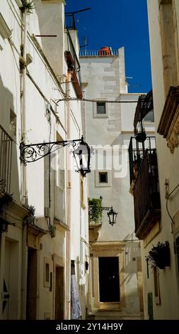 village and historic center of Martinafranca, Taranto. Puglia, Italy Stock Photo