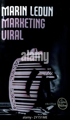 Marin Ledun - Marketing viral book Stock Photo