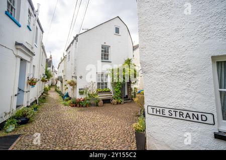 Lympstone, UK. 29th Aug, 2024. Village of Lympstone in Devon. Stock Photo