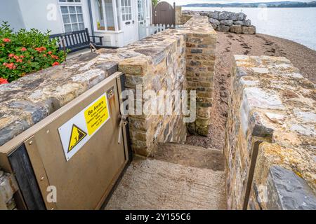 Lympstone, UK. 29th Aug, 2024. Village of Lympstone in Devon. Stock Photo