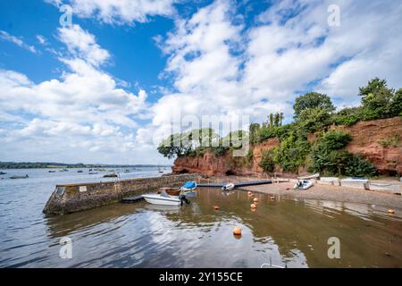 Lympstone, UK. 29th Aug, 2024. Village of Lympstone in Devon. Stock Photo