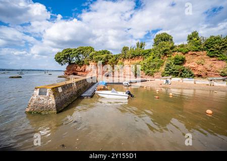 Lympstone, UK. 29th Aug, 2024. Village of Lympstone in Devon. Stock Photo