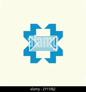 Modern Marketing Investment Logo Design Stock Vector