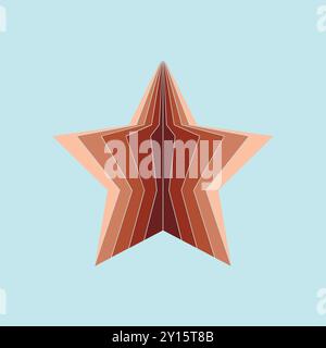 Star Glow Vector Icon Design Stock Vector