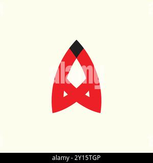 Technology logo ideas Letter A Logo Stock Vector