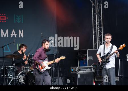 BOROUGH COUNCIL, CONCERT, 2024: Haydn Ackerley of the band Borough ...