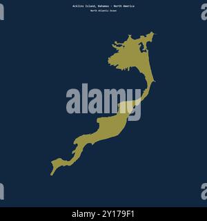 Acklins Island in the North Atlantic Ocean - belonging to Bahamas ...