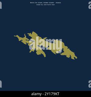 Barora Ite Island in the Solomon Sea - belonging to Solomon Islands ...