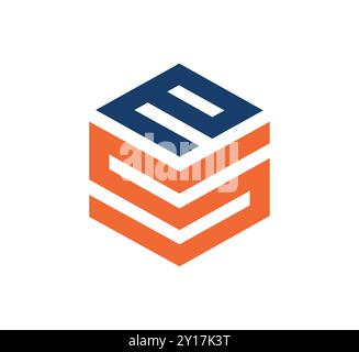 Letter Es modern logo design for any business, es logo, es icon, es symbol, es initial, es letter, se logo, se icon, se initial, se letter, se vector. Stock Vector