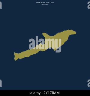 Qeshm Island in the Persian Gulf - belonging to Iran. Described ...