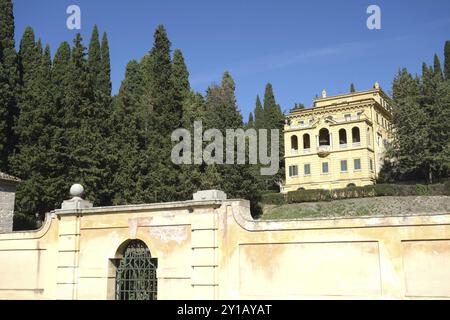 Villa Fidelia o Costanzi in Spello Italy Stock Photo