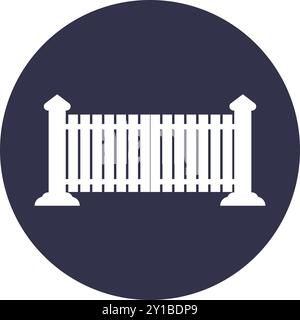 fence icon vector illustration design Stock Vector Image & Art - Alamy