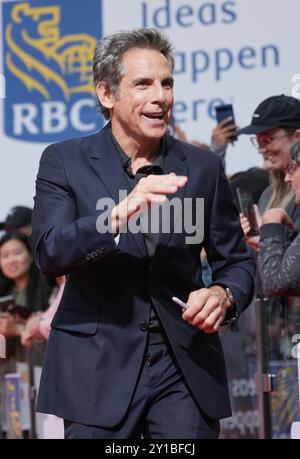 Celebrities walk the red carpet at the Toronto International Film Festival Nutcrackers Gala Presentation at the Roy Thomson Hall Toronto Canada 5th Sept 2024 Stock Photo