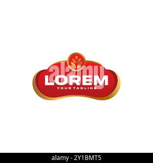 Food Product Label Logo Design. Bakery Logo Template Vector Stock Vector