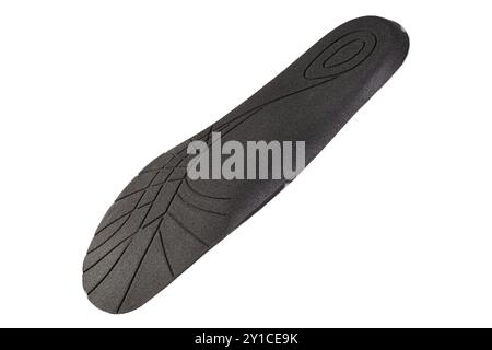 Inner insole of sports shoes on a white background. Stock Photo