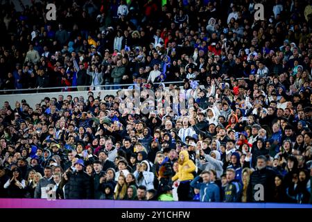 Buenos Aires, Argentina. 05th Sep, 2024. Argentina fans seen during the match between Argentina and Chile as part of Fifa World Cup 2026 Qualifiers at Estadio Mas Monumental. Final score: Argentina 3 - 0 Chile Credit: SOPA Images Limited/Alamy Live News Stock Photo