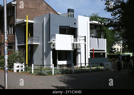 Rietveld Schröder House by Dutch architect Gerrit Rietveld, Utrecht, Netherlands Stock Photo