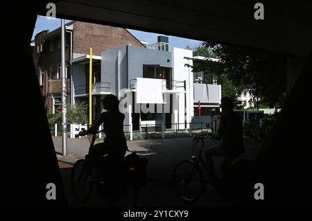 Rietveld-Schröder-Haus des niederländischen Architekten Gerrit Rietveld, Utrecht, Niederlande *** Rietveld Schröder House by Dutch architect Gerrit Rietveld, Utrecht, Netherlands Stock Photo