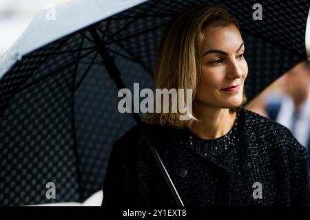 Brussels, Belgium. 06th Sep, 2024. FOCUS COVERAGE REQUESTED TO BELGA Patricia Doukeris is seen at the opening of the 'Belgian Beer Weekend 2024' beer festival at the Grote Markt - Grand-Place square in the city center of Brussels on Friday 06 September 2024. BELGA PHOTO JASPER JACOBS Credit: Belga News Agency/Alamy Live News Stock Photo