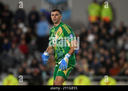 BUENOS AIRES, ARGENTINA - SEPTEMBER 05: goalkeeper Emiliano Martínez of Argentina during the FIFA World Cup 2026 Qualifier match between Argentina and Stock Photo