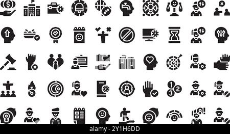 Discipline icons High-Quality Vector Icons Collection with Editable ...
