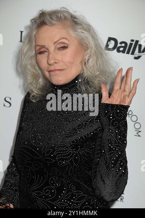 September 6, 2024, New York, New York, USA: Singer DEBBIE HARRY seen at the Daily Front Rowâ€™s 11th Annual Fashion Awards held at the Rainbow Room in Rockefeller Center. (Credit Image: © Nancy Kaszerman/ZUMA Press Wire) EDITORIAL USAGE ONLY! Not for Commercial USAGE! Stock Photo