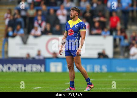 Warrington, UK. 07th Sep, 2024. Matty Ashton of Warrington Wolves during the Betfred Super League Round 25 match Warrington Wolves vs St Helens at Halliwell Jones Stadium, Warrington, United Kingdom, 7th September 2024 (Photo by Gareth Evans/News Images) in Warrington, United Kingdom on 9/7/2024. (Photo by Gareth Evans/News Images/Sipa USA) Credit: Sipa USA/Alamy Live News Stock Photo