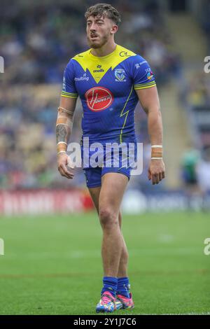 Warrington, UK. 07th Sep, 2024. Matty Ashton of Warrington Wolves during the Betfred Super League Round 25 match Warrington Wolves vs St Helens at Halliwell Jones Stadium, Warrington, United Kingdom, 7th September 2024 (Photo by Alfie Cosgrove/News Images) in Warrington, United Kingdom on 9/7/2024. (Photo by Alfie Cosgrove/News Images/Sipa USA) Credit: Sipa USA/Alamy Live News Stock Photo