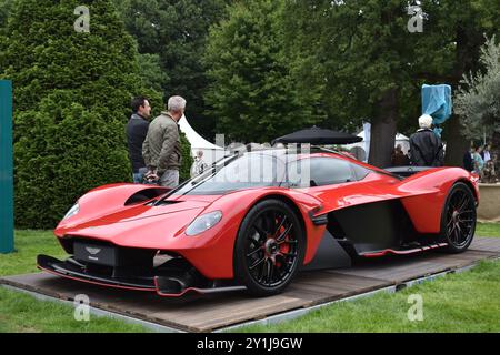 Soestdijk, the Netherlands - September 1, 2023: an Aston Martin Valkyrie hypercar Stock Photo