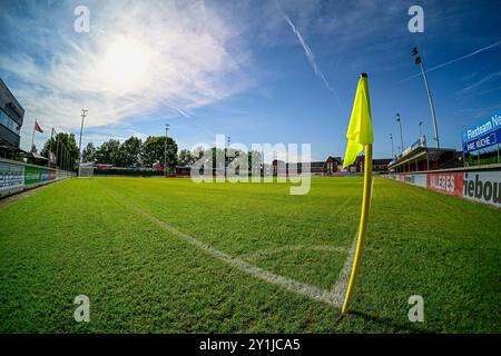 Groesbeek, Netherlands. 07th Sep, 2024. GROESBEEK, 07-09-2024, Sportpark Zuid, Betnation Divisie. Dutch Tweede Divisie football season 2024/2025. Sportpark Zuid before the match de Treffers - AFC. Credit: Pro Shots/Alamy Live News Stock Photo