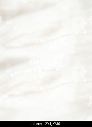 cream background with elegant bokeh particles Stock Photo